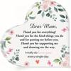 2D Flat Acrylic Dear Mom Decoration, Indoor and Outdoor Decoration - No Battery/Electricity Required, Free Day Decoration, Shop Decoration,