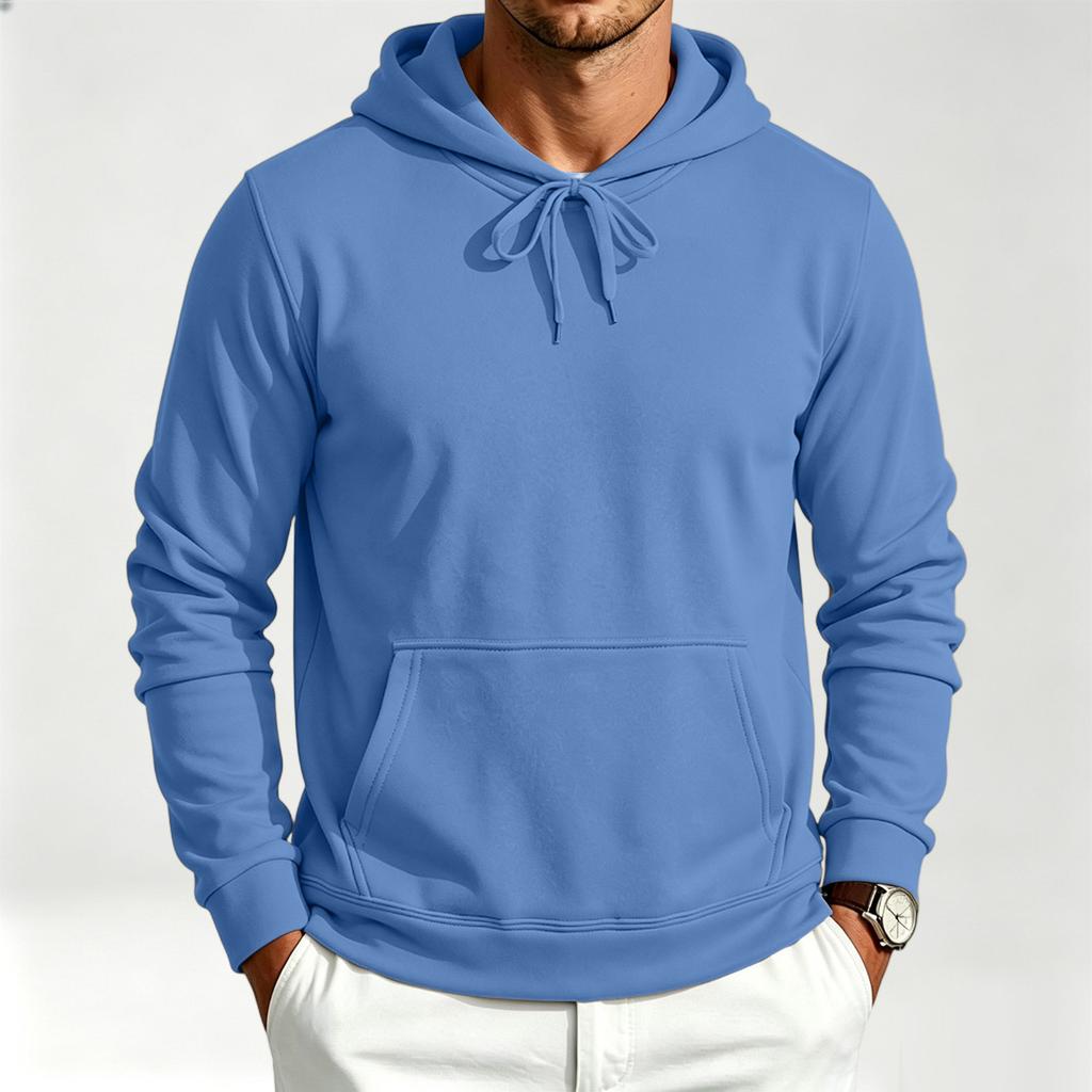 Men's Hoodie Long Sleeve Casual Pullover Sweatshirt for Everyday Wear