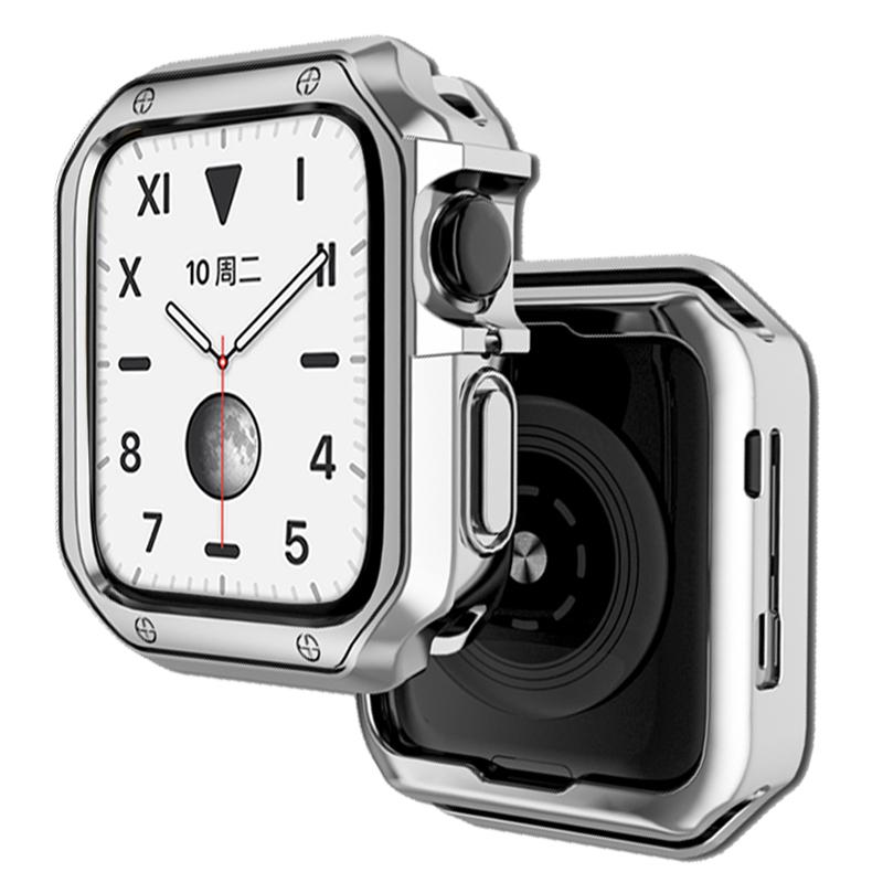 TPU Cover for Apple Watch Case 44mm/40mm 42mm/38mm 45mm 41mm bumper Screen Protector iWatch Series 6 4 3 SE 7 8 Case Accessories