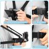 Hands-Free Chest Phone Mount–Adjustable POV Holder for Live Streaming, Sports&Travel Vlog,Secure Clip for iPhone Samsung Huawei