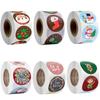 Decor Envelope Packaging Kraft Stickers Seal Sticker Adhesive Label Christmas Stickers Sticky Note