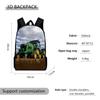 Classic Novelty Funny Cool Elephant Animals 3D Print 3pcs/Set pupil School Bags Laptop Daypack Backpack Lunch bag Pencil Case