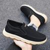 Fashion Autumn New 2024 Casual Canvas Shoes Men Platform Versatile Outdoor Comfortable Tennis Hiking Breathable Sneaker Men Single Shoes