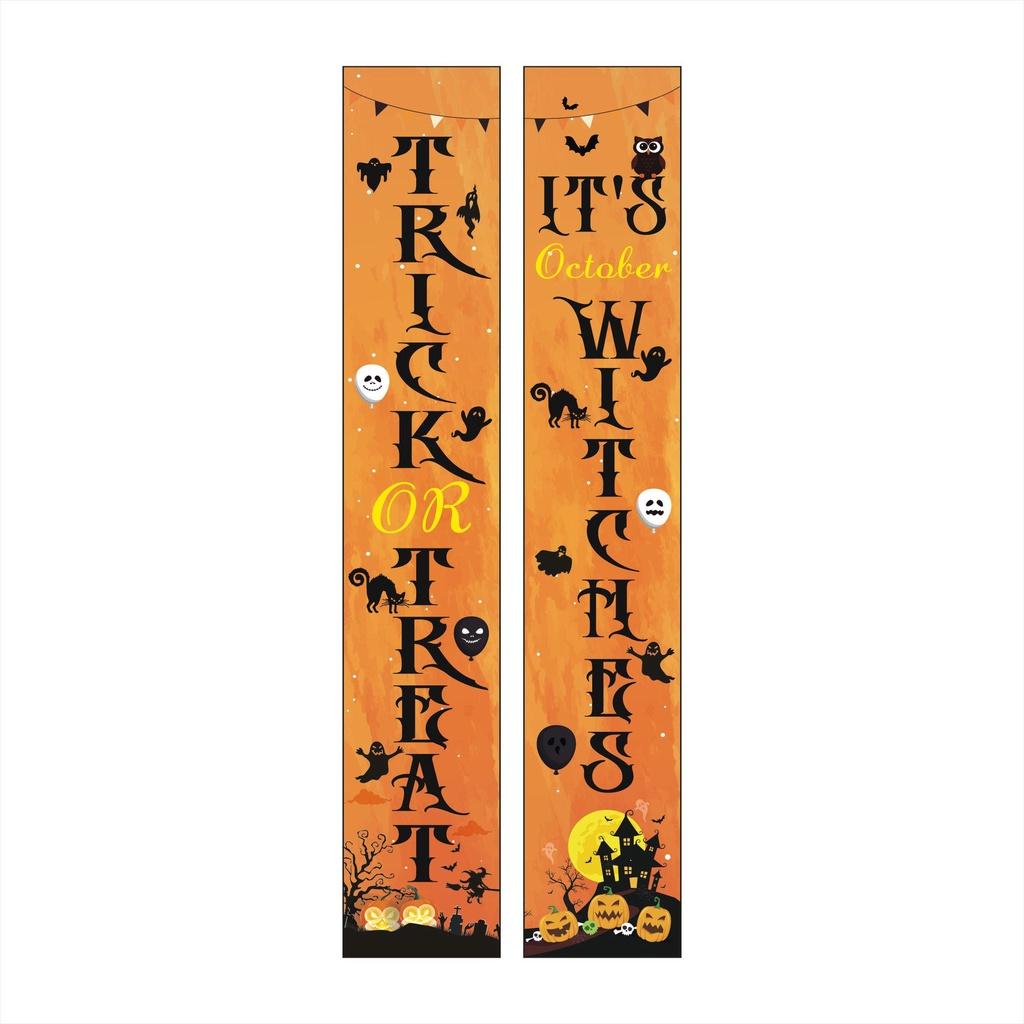 Exquisites bedrucktes Halloween-Spruchband-Banner Hohe Qualität Langlebige Partydekoration
