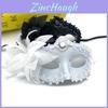 Halloween Kostümmaske mit Blumendekoration für Kinder und Erwachsene Partykleidung
