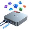 WVX Mini PC with Ryzen To Up To 16GB DDR5 512GB Heat HDMI USB WiFi 6 and Bluetooth and (equivalent i7-11800H, 4.50GHz), RAM, SSD, 4-screen Output,