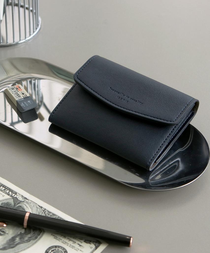 Iconic Journey Half Wallet 6 Colors Card Holder Pouch
