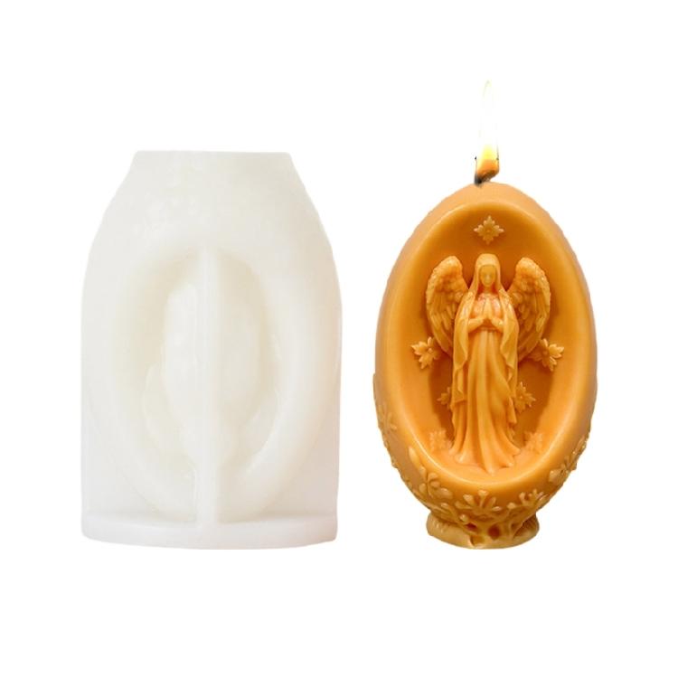 Eggs Candle Molds 3D Jesuses Eggs Silicone Moulds Plasters Molds Castings Molds Ornament Molds Epoxy Resin Molds
