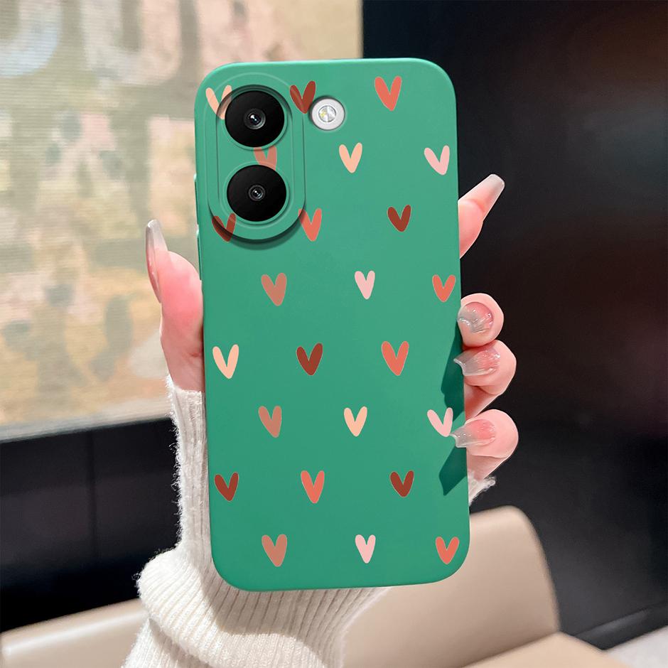 Für Xiaomi Poco X8 Pro X8 Pro Max Hüllen Buntes Liebesherz Anti-Fall Künstlerischer Schutz für PocoX8Pro PocoX8ProMax Rückseite