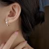 Women's Daily Accessory Ring Ocean Wave Boucle Earrings