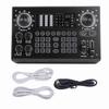 Professional Sound Mixer USB Bluetooth Sound Board Mixing Console for Studio Recording Live