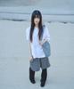 Mihebeu Lovely Charm Oversized Short Sleeve T-Shirt White