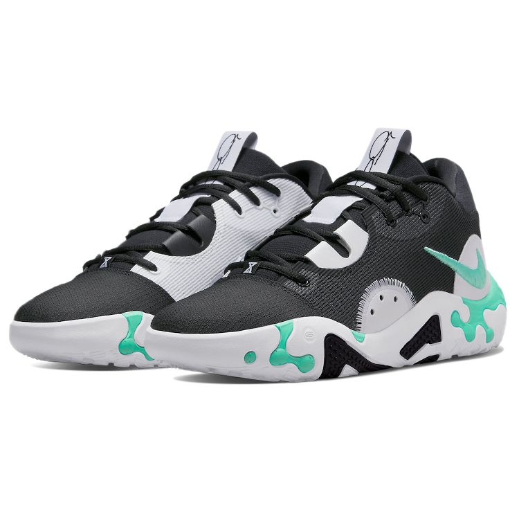 Nike PG 6 EP Black Mint Green Unisex Sneakers White DH8447-001