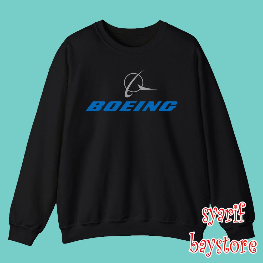 Boeing American Aircraft Black Size S3XL Unisex T-Shirt