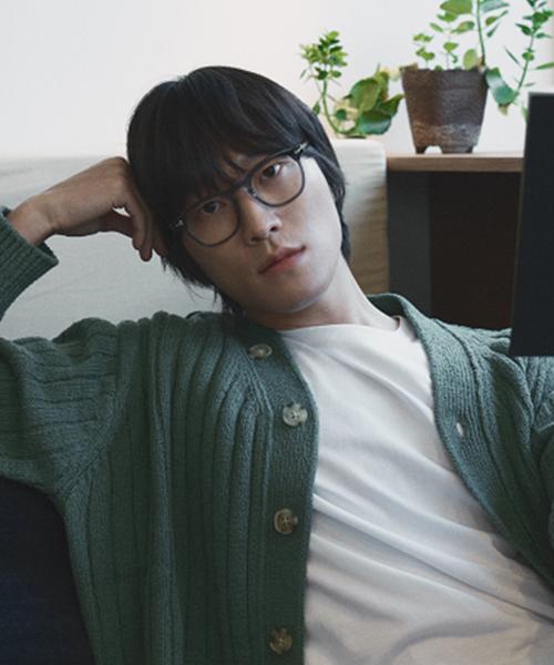 Techeuoaiweeo Tetsuo23 Eyeglass Frames C3 Gray Tortoise
