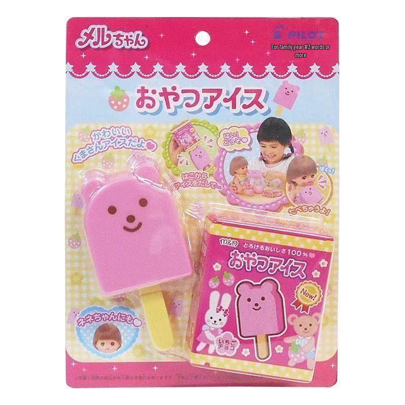 Strawberry Ramen Ice Cream Jelly Pudding Playset for Kids: Pretend Food Toy