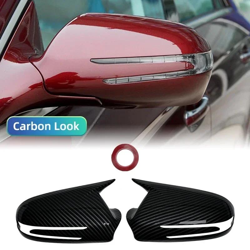 Pokrywa Lusterka Bocznego Tylnego Błyszcząca Czarna Lewa Prawa Do Mercedes Benz CLS C219 W219 CLS280 300 320 350 2009-2011