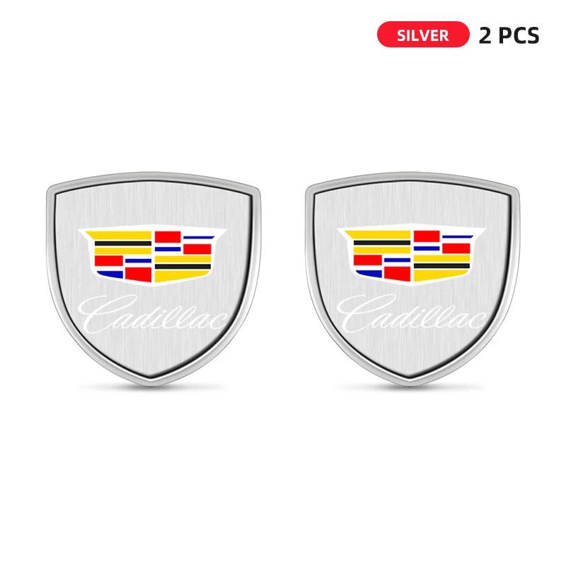 3D Metal Shield Stickers Trunk Exterior Car Styling Accessories For Cadillac Escalade CTS ATS SRX STS XT5 XT4 XT6 XTS CT4 tbhgm88
