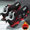 Boys' Winter Cotton Sports Shoes: Warm, Non-Slip, Velvet Lined for Medium & Large Children