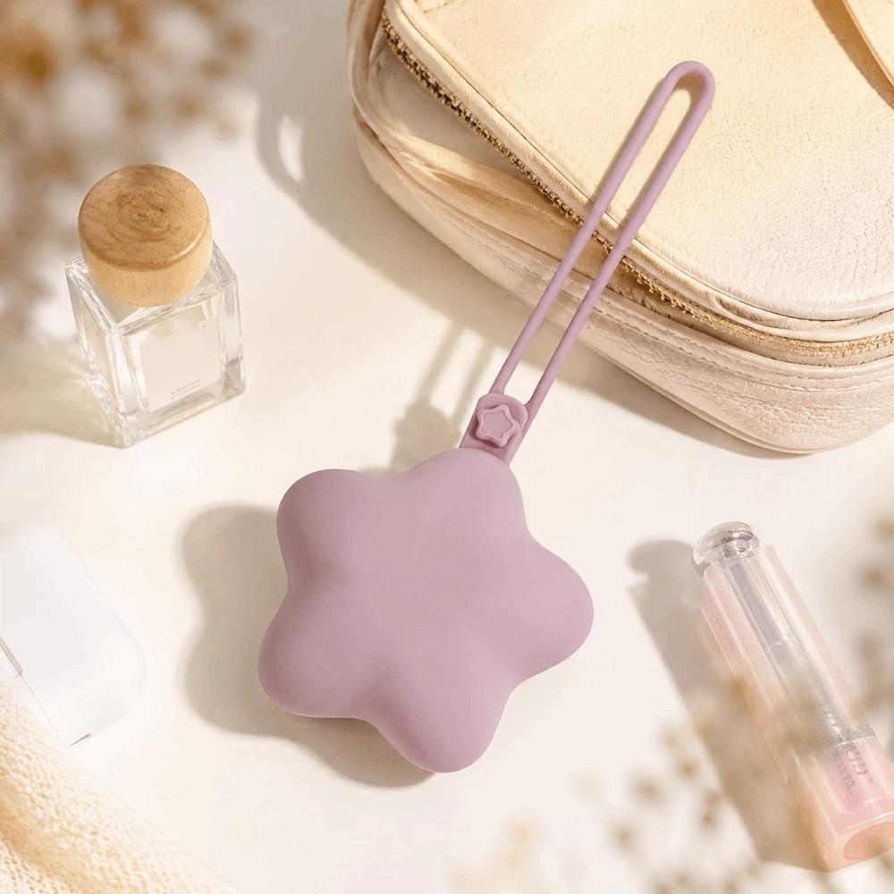 Food Grade Silicone Silicone Storage Box Portable Hanging Bag Pacifier Storage Bag Star Shape Soother Container Box