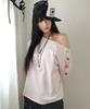 HUG YOUR SKIN Candy Button Loose Tee (Pink)