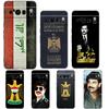 Saddam Hussein Steagul Irakului Pentru Google Pixel 8 7 6 Pro 6A 5G Husă Neagră de Telefon Capac Moale Antishoc Spate Carcasă Silicon TPU Coque