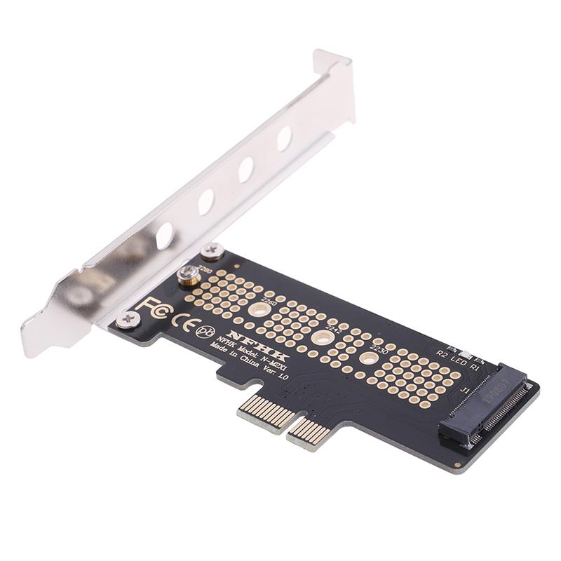NVMe PCIe x4 x2 M.2 NGFF SSD zu PCIe x1 Konverterkarten-Adapter PCIe x1 zu M.2