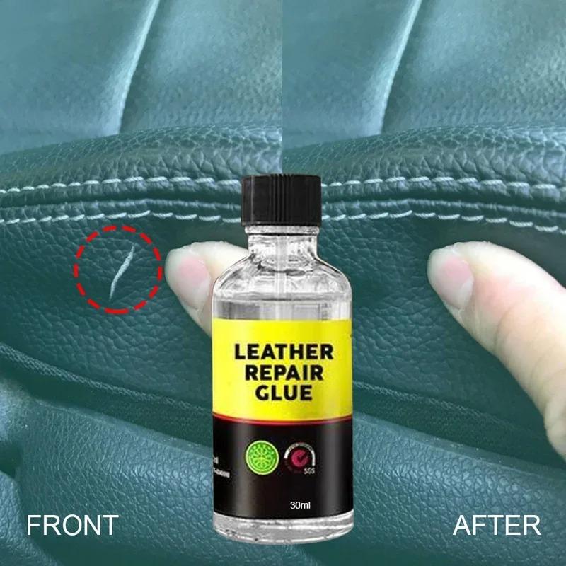 Car Leather Repair Glue Seat Care Liquid Rubber Car Seat Leather Maintenance Care Quick Repair Adhesive Fluid