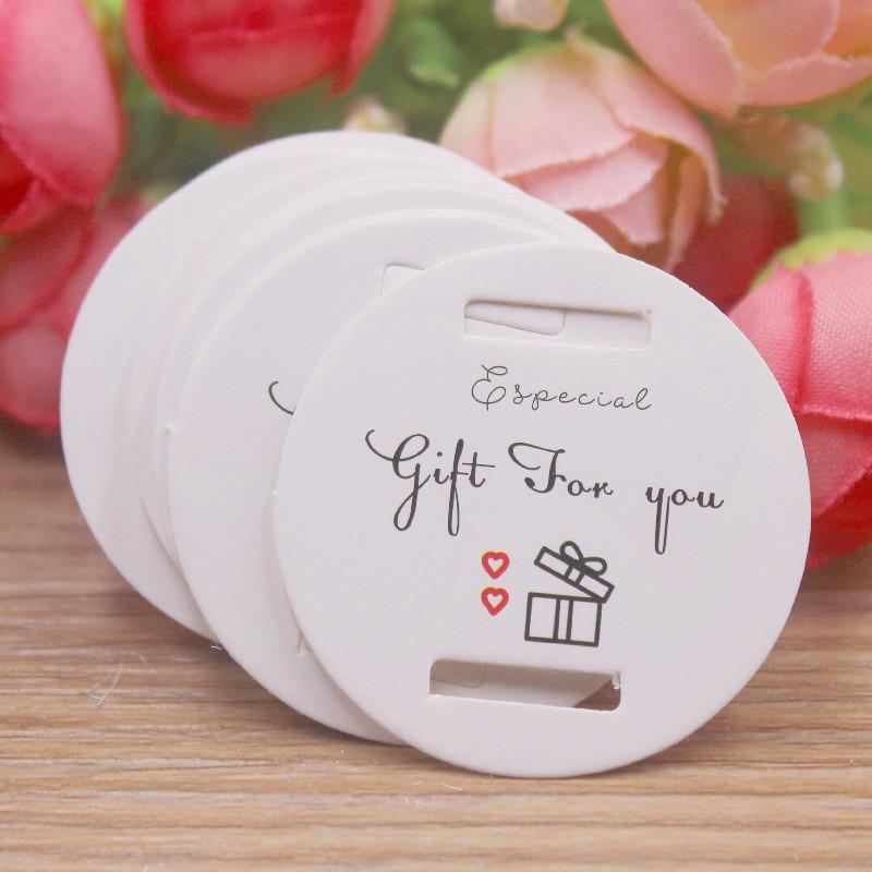 100 pezzi Etichette regalo Kraft marrone /bianco con 20 m di corda Etichette di carta di ringraziamento per Matrimonio Baby Shower Natale Etichetta Decorazione per festa