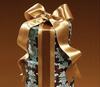 Satin Ribbon, Cream, 25mm/25m 1pc
