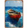 Vintage Ship Metal Wall Art Decor