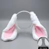 Lovely Soft Easter Rabbit Hair Hoop Fur Comfortable Plush Headwear Lop-eared Cute Bunny Ears Headband Cosplay