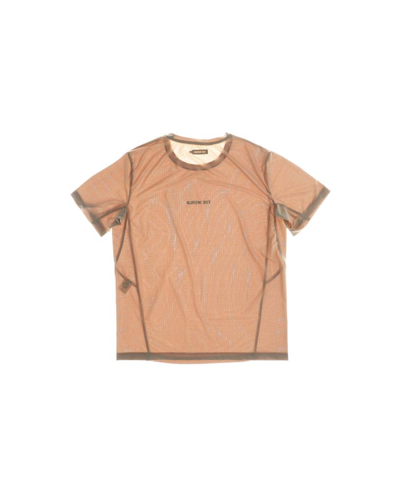 THEWARLD Basic Running Tee Beige