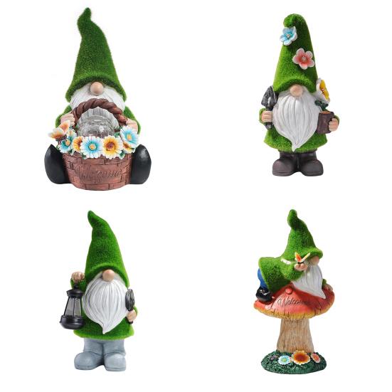 Chic Fairy Desk Solar Light Flower Decor Rich Colors Garden Decoration