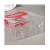 Sac fourre-tout Transparent 1 pièce, sacs de courses transparents, sac à main à bandoulière, sac de rangement étanche en PVC pour cadeaux, sacs en plastique pour cosmétiques