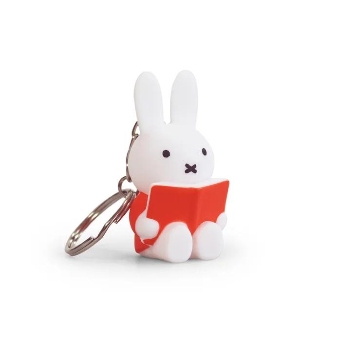 Miffy Reading Keyring Red