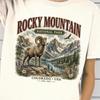 Rocky Mountain Shirt, Colorado Nationalpark T-Shirt, Dickhornschaf Shirt, Bergsee Tee, Wandern Natur Shirt