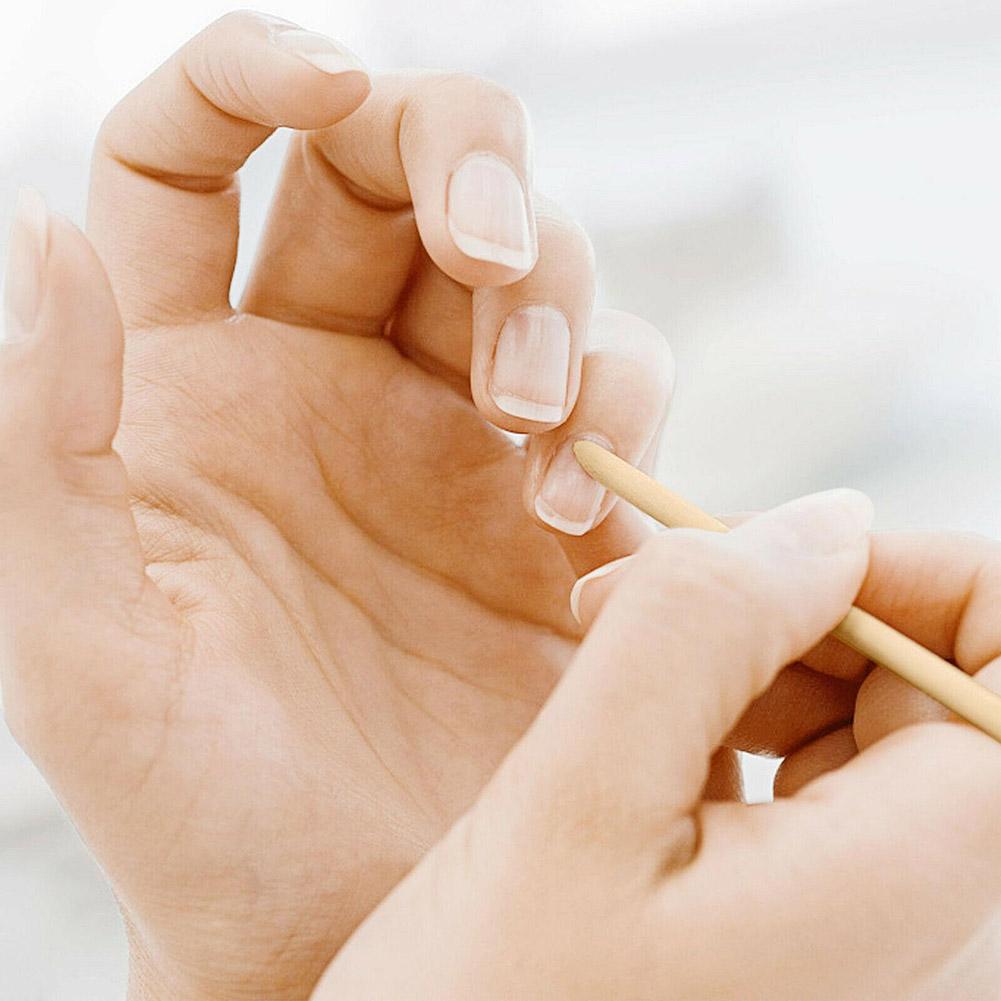 Durable Sticks Wood Tools Manicure Nail Orange Pack
