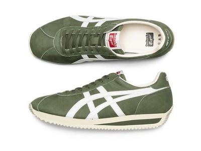 1183B761-301 Onitsuka Tiger Moal 77 NM Bronze Green White (Men's)