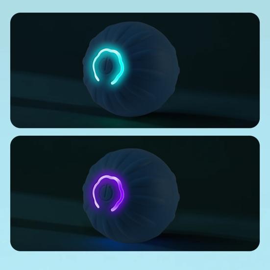 Jouet interactif à roulettes pour animaux de compagnie, rechargeable par USB, 1 ou 2 pièces