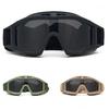 Military Airsoft Taktische Schutzbrille Schießbrille Motorrad Winddicht