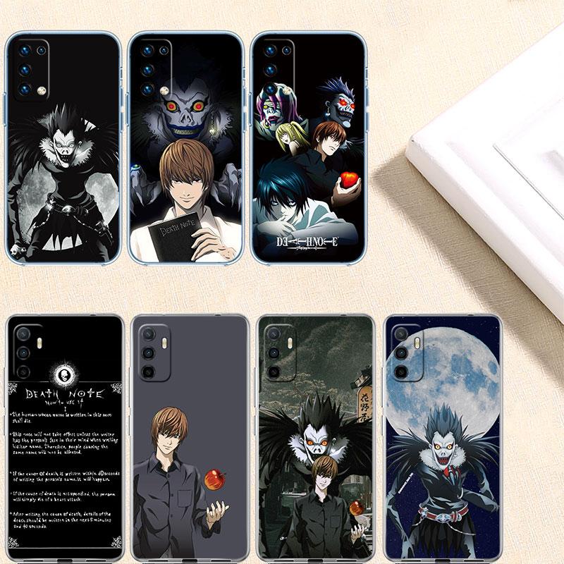 Death Note Transparent Phone Case for LG K22 K30 K40 K40S K41 K42 K50 K50S K51 K51S K52 K61 K62 K71 K92 Q61