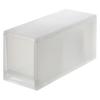 83831837 Polypropylene Small-Item Storage Case, Half Width, Large