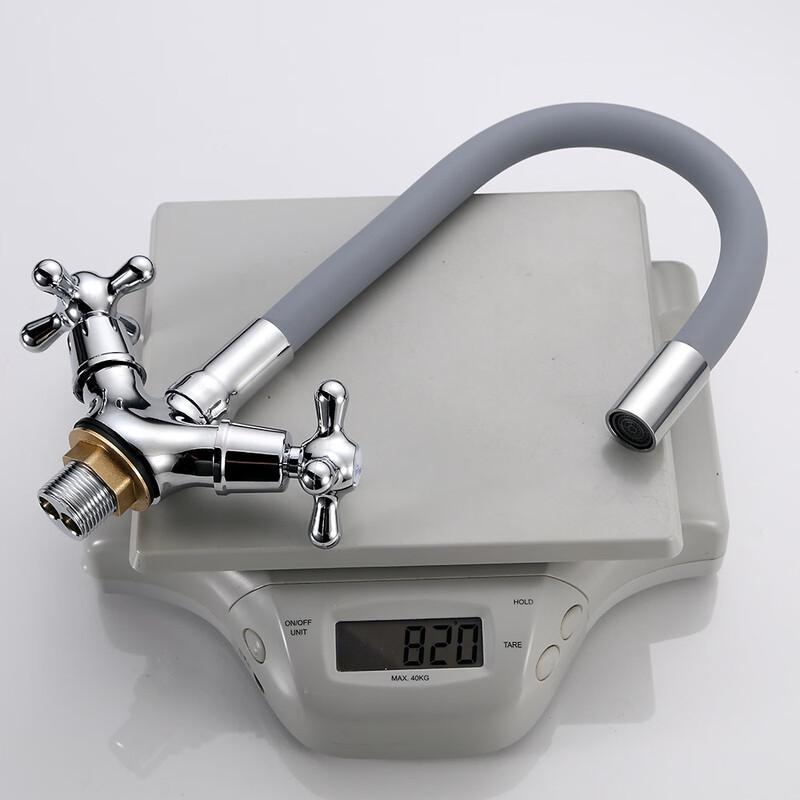 Kitchen Sink Faucet with Swivel Spout