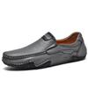 Handgemachte Spaltleder Herren Freizeitschuhe Bequeme Mokassins Herren Business Flats Schuhe Fahrschuhe