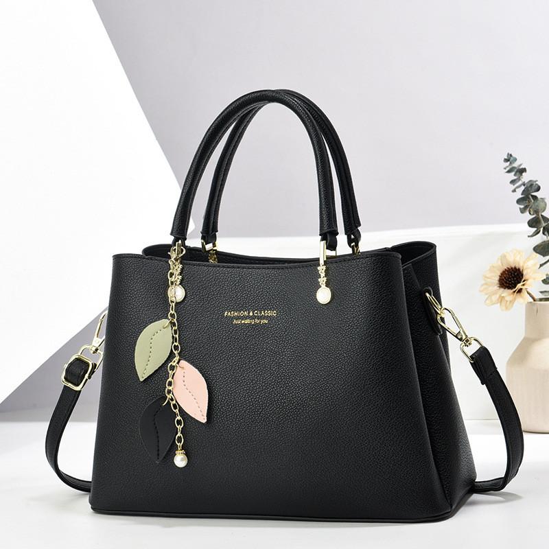 Elegante Tragetasche für Damen aus PU-Material, stilvolles Design, perfekt für den Alltag