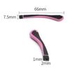 1Pair Tungsten Carbon Rubber Square Hole Glasses Foot Cover Eyeglasses Anti-Skid Sleeve Soft Silicone Prevent Allergies Ear Hooks