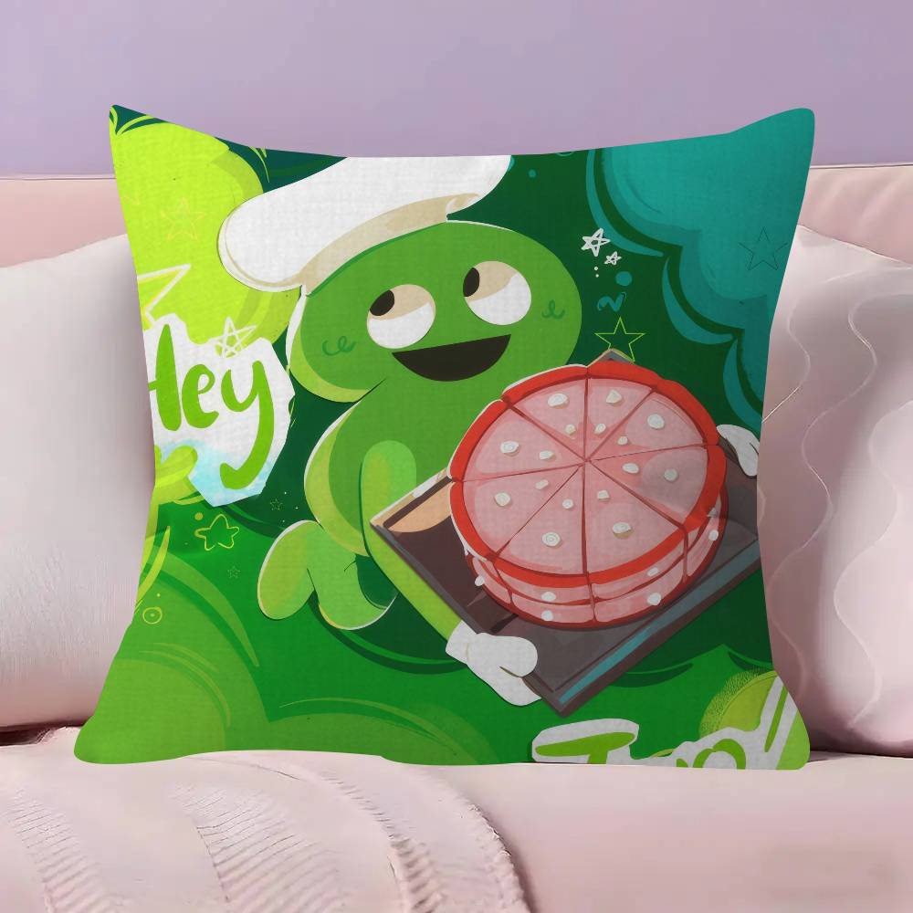 BFDI Battle for DDream Island  Pillow Cover for Bedroom Room and Living Room Sofa Decorative Cushion Cover
