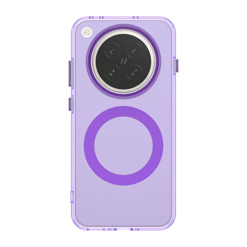 Para Capa OPPO Find X8S Capa OPPO Find X8S Capas Transparentes Carregamento Sem Fio Magnético Anular Fosco Transparente Fundas OPPO Find X8S
