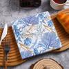 20pcs/Pac 33*33cm 2-Ply Disposable Party Napkin Floral Pattern
